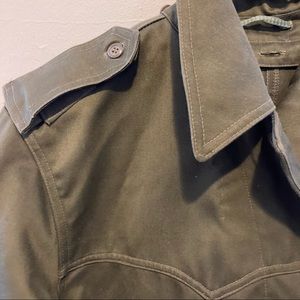 $17 w/FREE SHIPPING! Vintage Croatian Military Trench Coat/Field Jacket (Men XL)